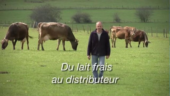 Du lait frais au distributeur