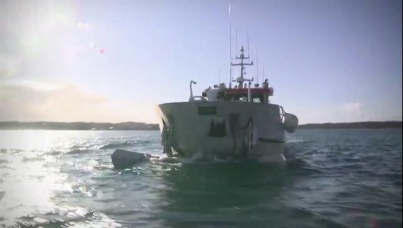 Le bateau dépollueur