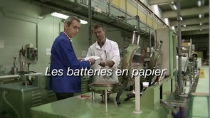 Les batteries en papier