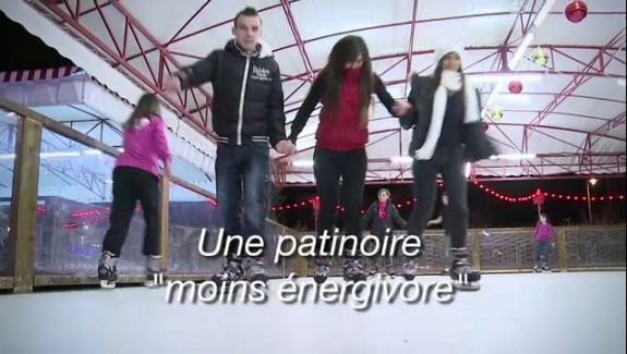 Une patinoire moins énergivore