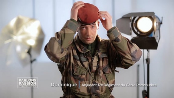 Parlons Passion 2017 – Dominique, Adjudant 17ème régiment du génie parachutiste