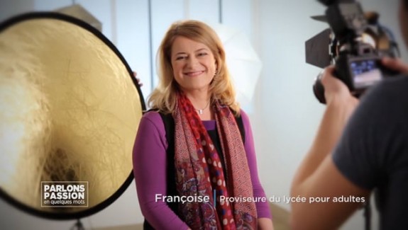 Parlons passion – Françoise Proviseure du Lycée pour adultes
