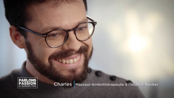 Parlons Passion 2018 – Charles, kinésithérapeuthe