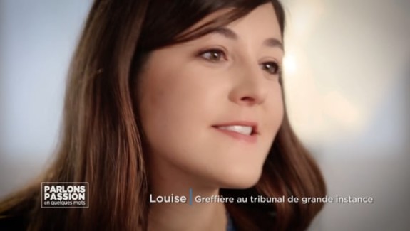 Parlons Passion 2018 –  Louise, greffière