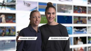 ELODIE CLOUVEL , « Les étoiles du sport »